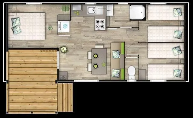 邦雷特德拉酒店 营地 3*