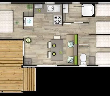 De La Bonnette 캠프장 3*